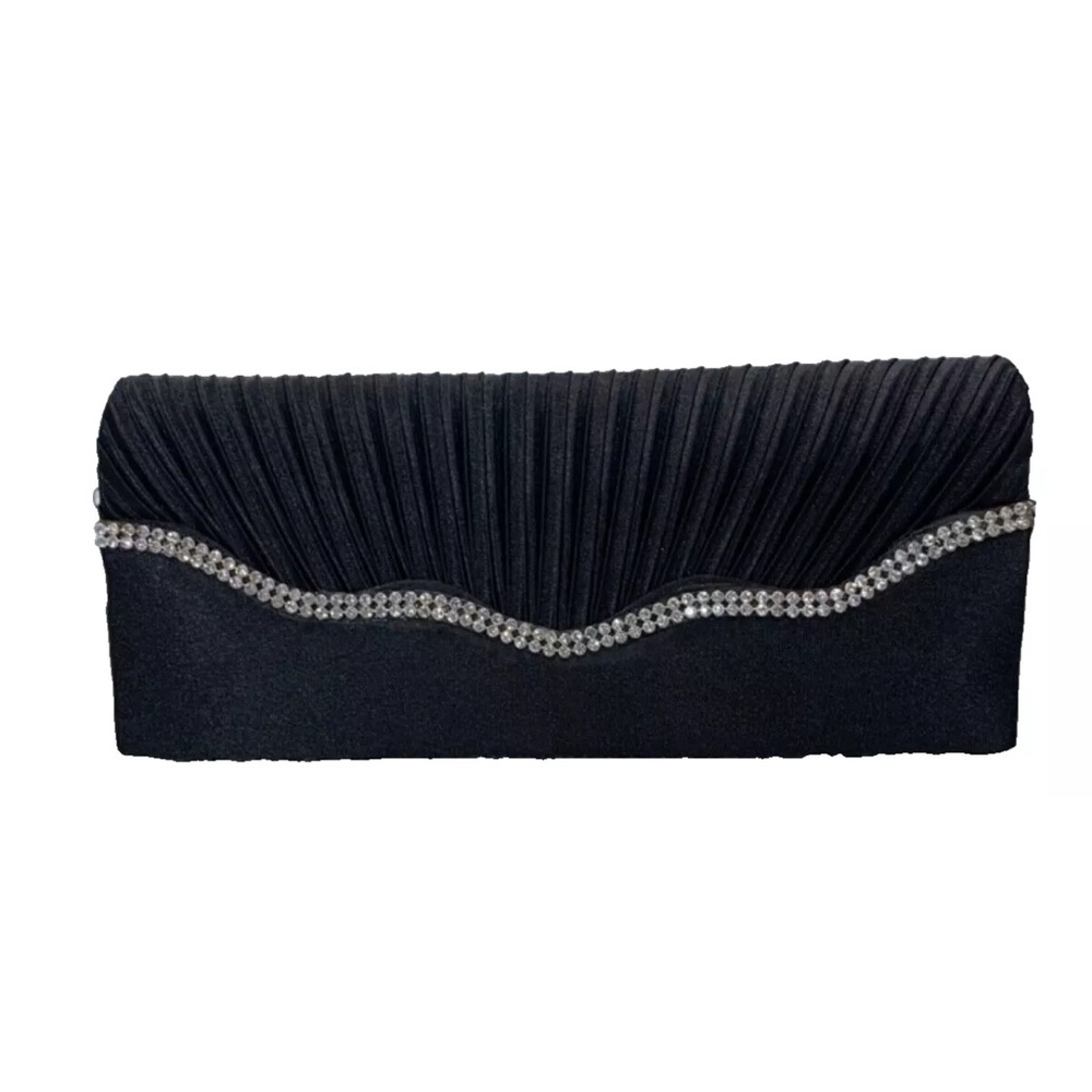 VINTAGE BEYA ELEGANT EVENING BAG WITH SHOULDER/ HANDLE CHAIN
